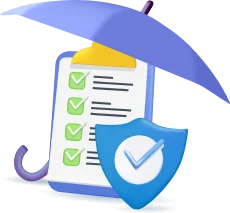 Life More
Relaxed with
Smart Insurance decorative shape